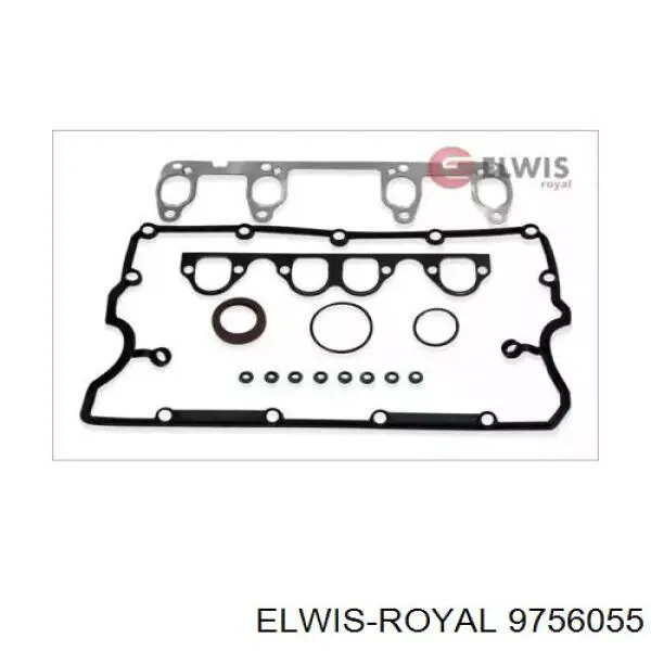 9756055 Elwis Royal комплект прокладок двигателя верхний