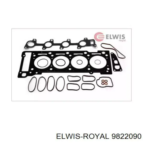 Верхний комплект прокладок двигателя 9822090 Elwis Royal