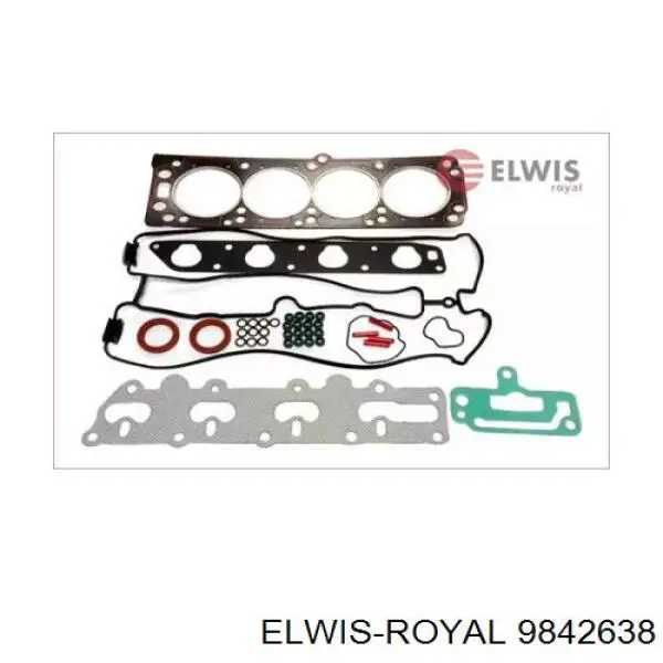 9842638 Elwis Royal комплект прокладок двигателя верхний