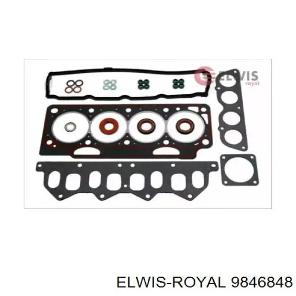 9846848 Elwis Royal комплект прокладок двигателя верхний