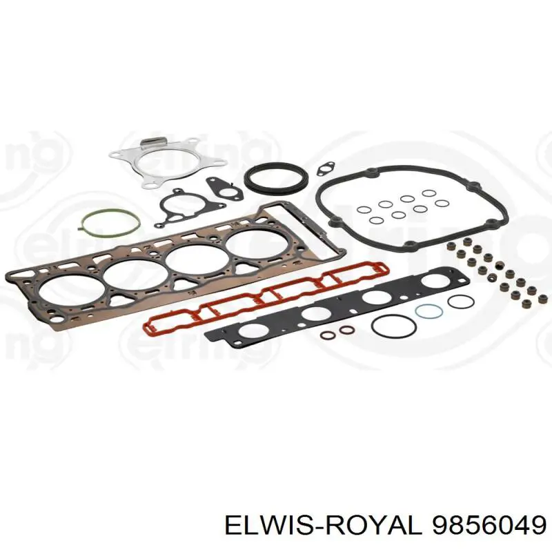 9856049 Elwis Royal комплект прокладок двигателя верхний