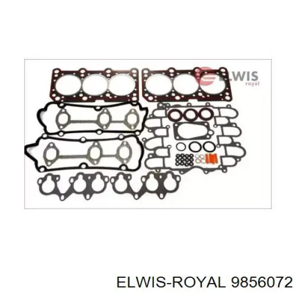 9856072 Elwis Royal комплект прокладок двигателя верхний