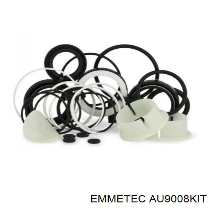AU9008KIT Emmetec ремкомплект рулевой рейки (механизма, (ком-кт уплотнений))