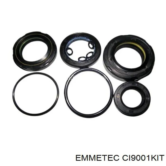 Ремкомплект рулевой рейки (механизма), (ком-кт уплотнений) EMMETEC CI9001KIT