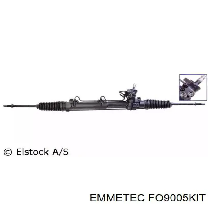 FO9005KIT Emmetec ремкомплект рулевой рейки (механизма, (ком-кт уплотнений))