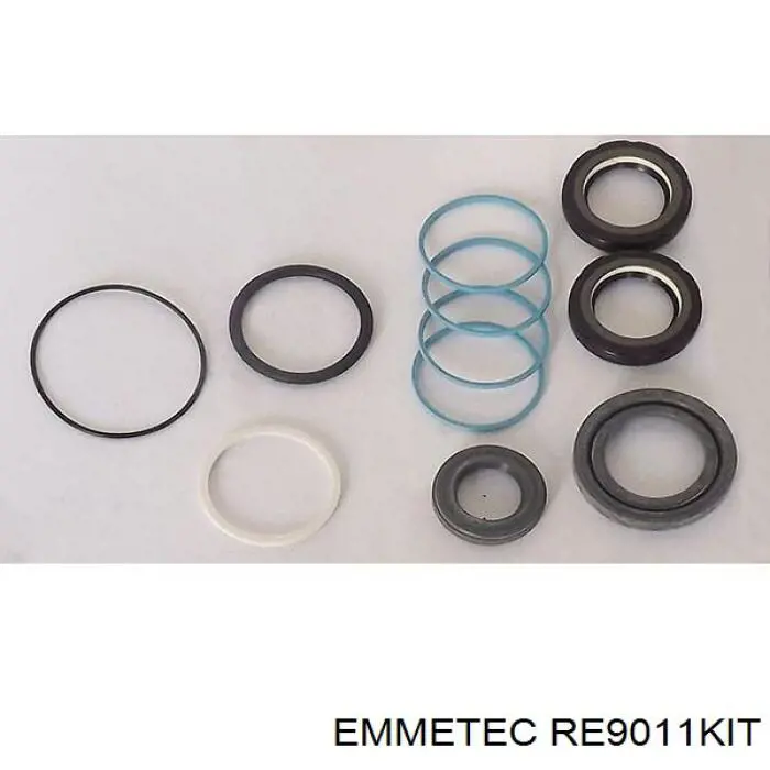 RE9011KIT Emmetec ремкомплект рулевой рейки (механизма, (ком-кт уплотнений))