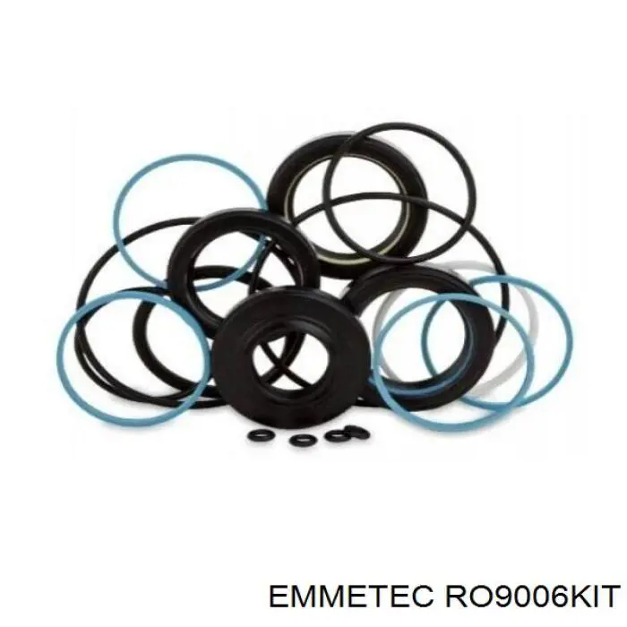 RO9006KIT Emmetec ремкомплект рулевой рейки (механизма, (ком-кт уплотнений))