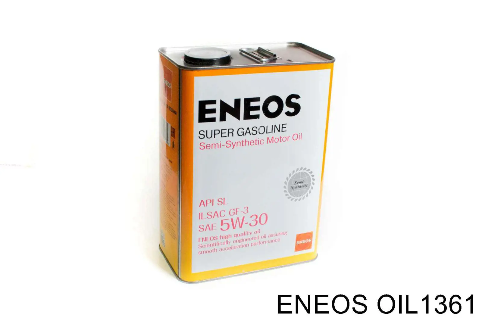 Моторное масло Eneos SUPER GASOLINE SL 5W-30 Полусинтетическое 4л (OIL1361)