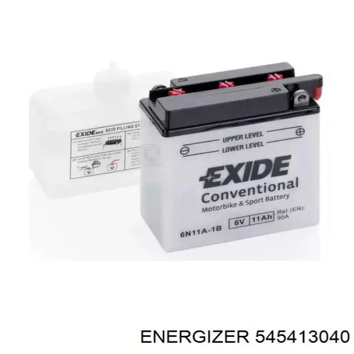 545 413 040 Energizer bateria recarregável (pilha)