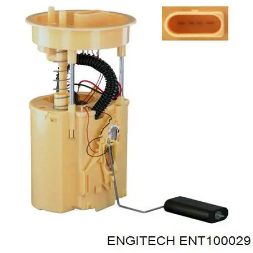 Елемент-турбінка паливного насосу ENT100029 Engitech