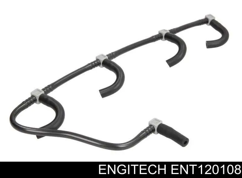 ENT120108 Engitech трубка топливная, обратная от форсунок
