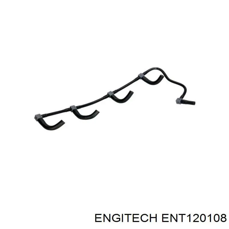 Трубка паливна, зворотня від форсунок ENT120108 Engitech
