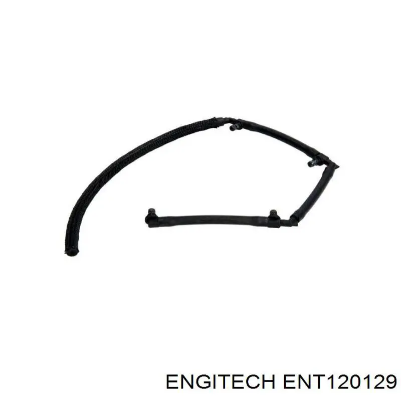 ENT120129 Engitech трубка топливная, обратная от форсунок