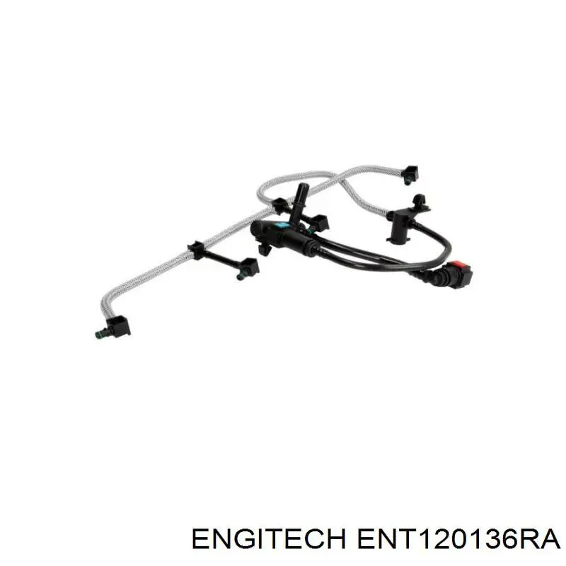 ENT120136RA Engitech трубка топливная, обратная от форсунок