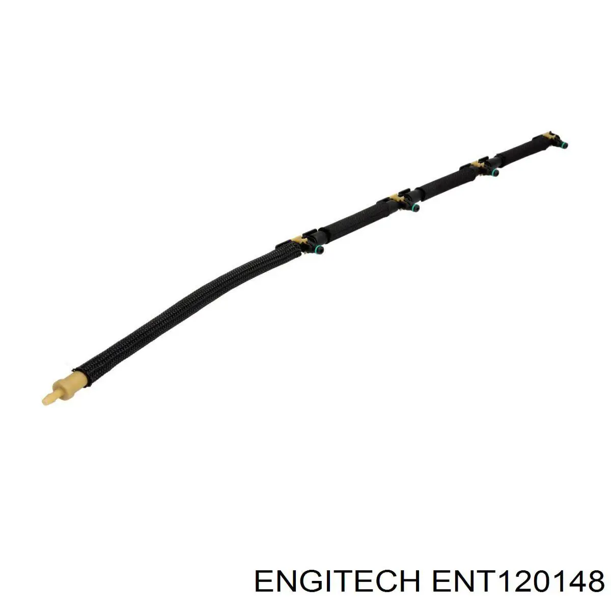 ENT120148 Engitech tubo de combustível, inverso desde os injetores