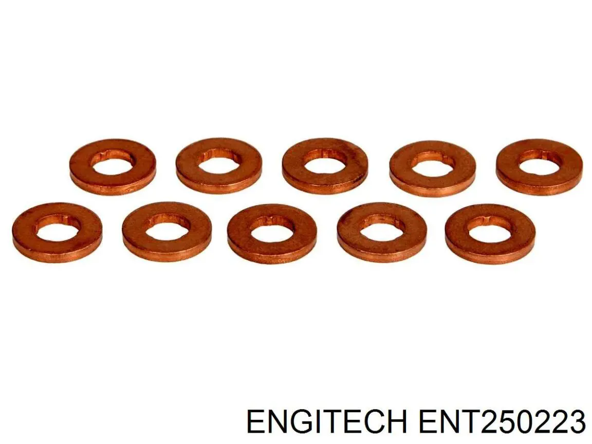 ENT250223 Engitech кольцо (шайба форсунки инжектора посадочное)