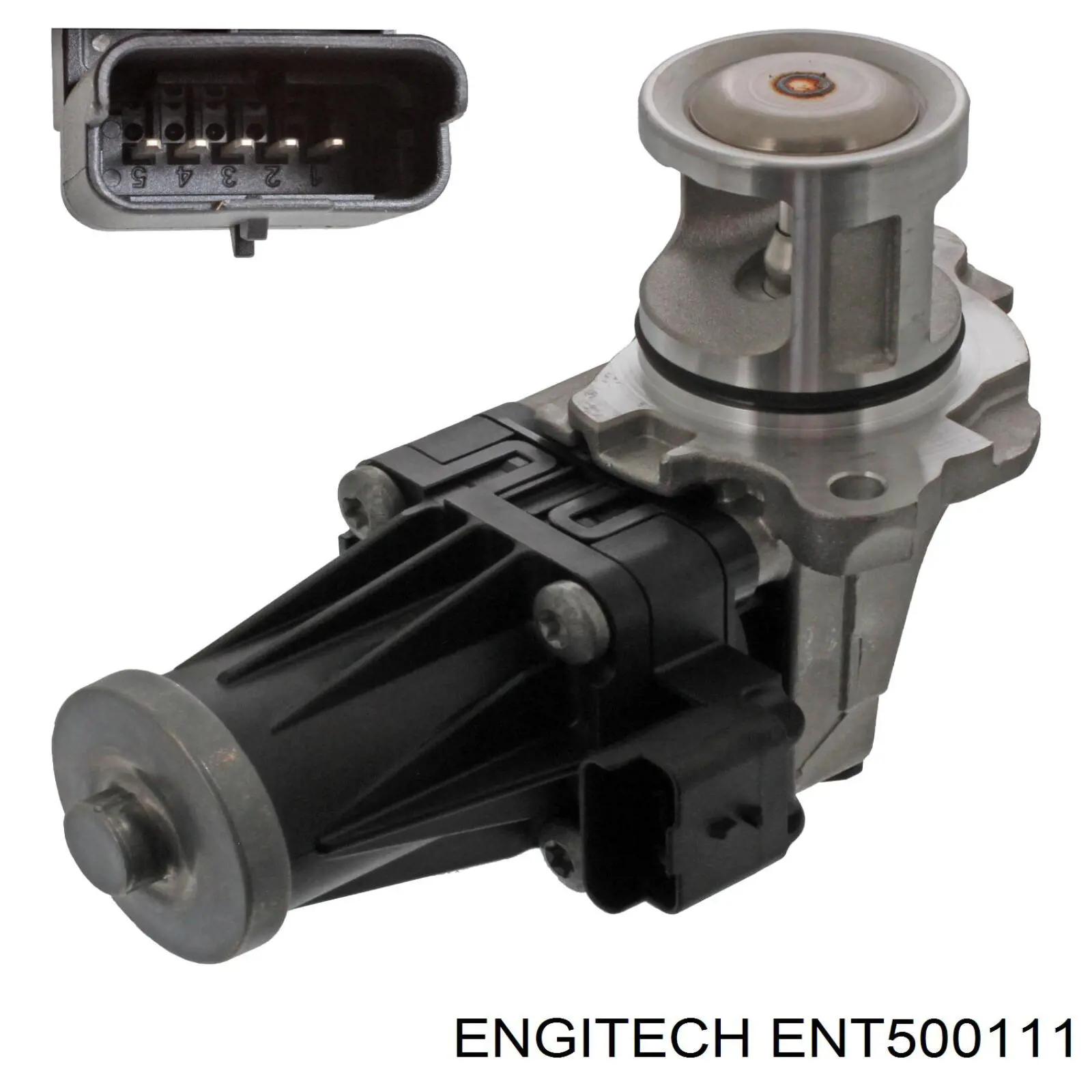 Клапан EGR рециркуляции газов Engitech ENT500111