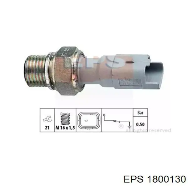 1800130 EPS sensor de pressão de óleo