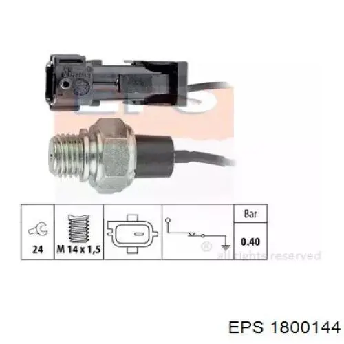 Датчик давления масла 1800144 EPS