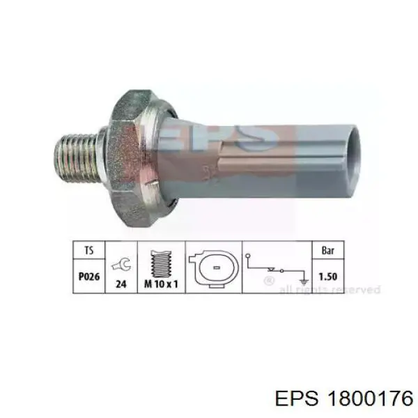 Датчик давления масла 1800176 EPS