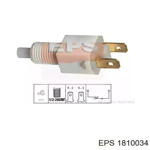 Датчик включения стопсигнала 1810034 EPS