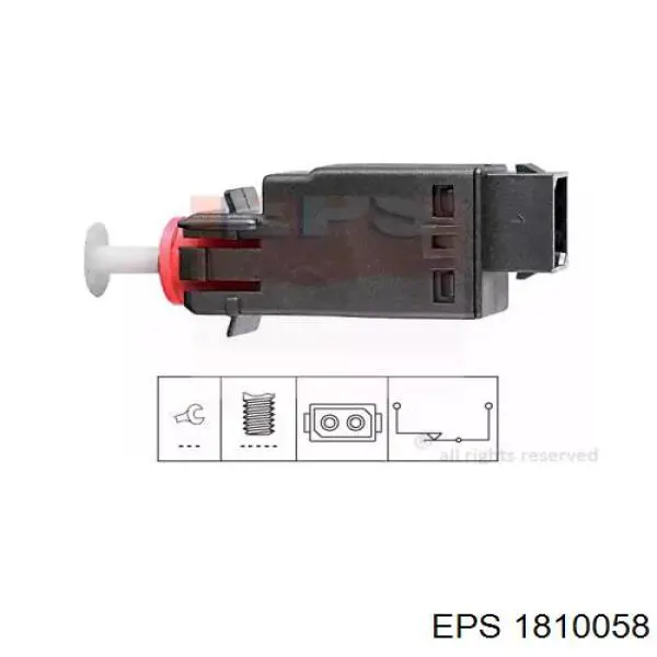 Interruptor Luz De Freno 1810058 EPS