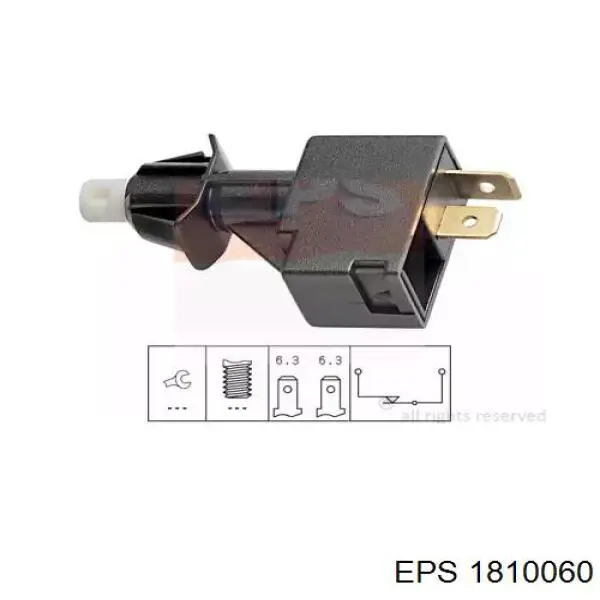 Датчик включения стопсигнала 4551 Vernet