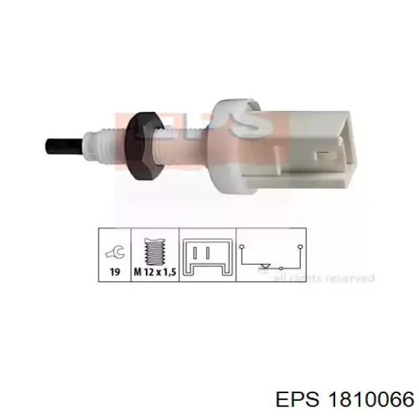 Датчик включения стопсигнала 1810066 EPS
