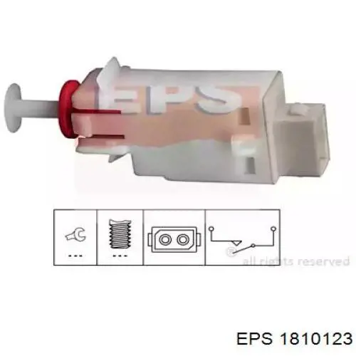 Interruptor Luz De Freno 1810123 EPS