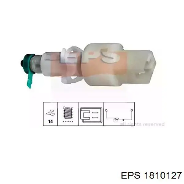 Датчик включения стопсигнала 1810127 EPS