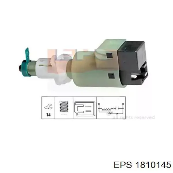 Датчик включения стопсигнала 1810145 EPS