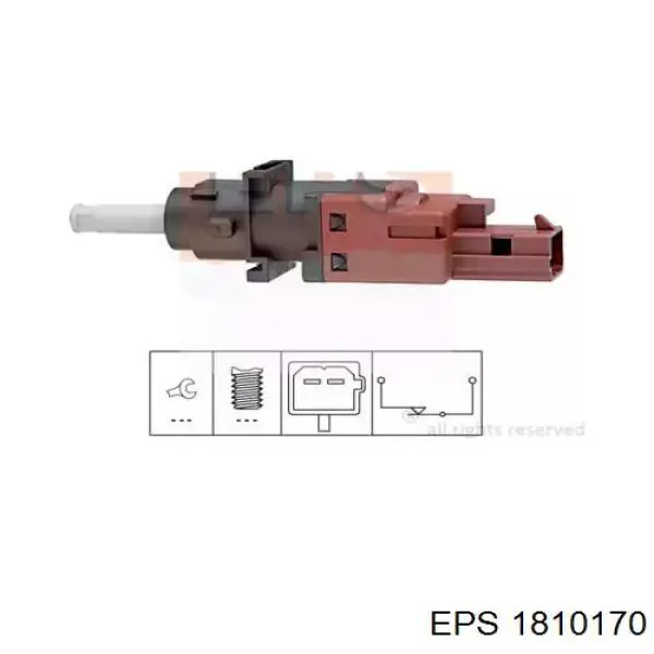 1810170 EPS sensor de ativação de embraiagem