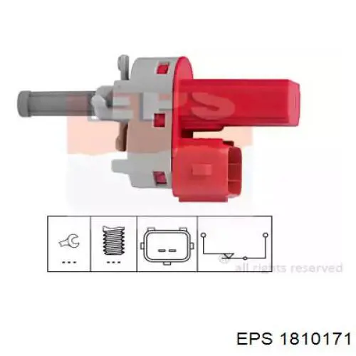 Interruptor De Embrague 1810171 EPS