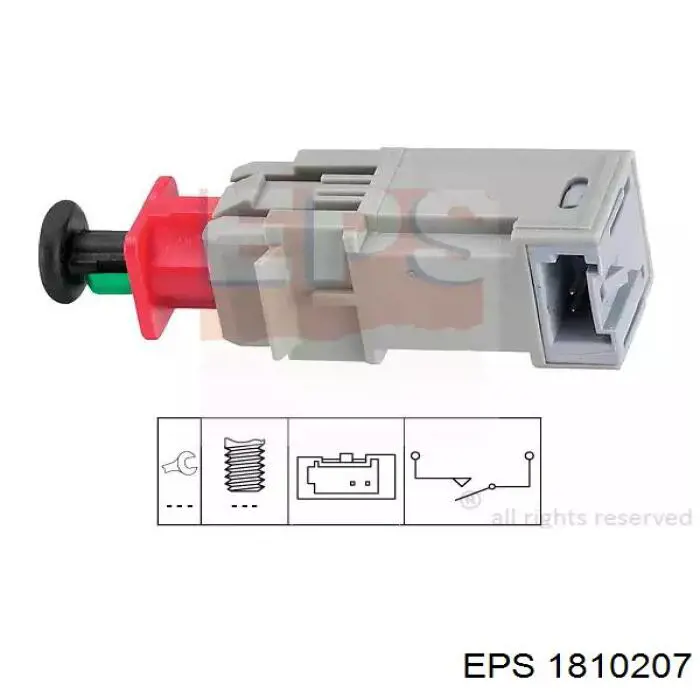 Датчик включения сцепления 1810207 EPS
