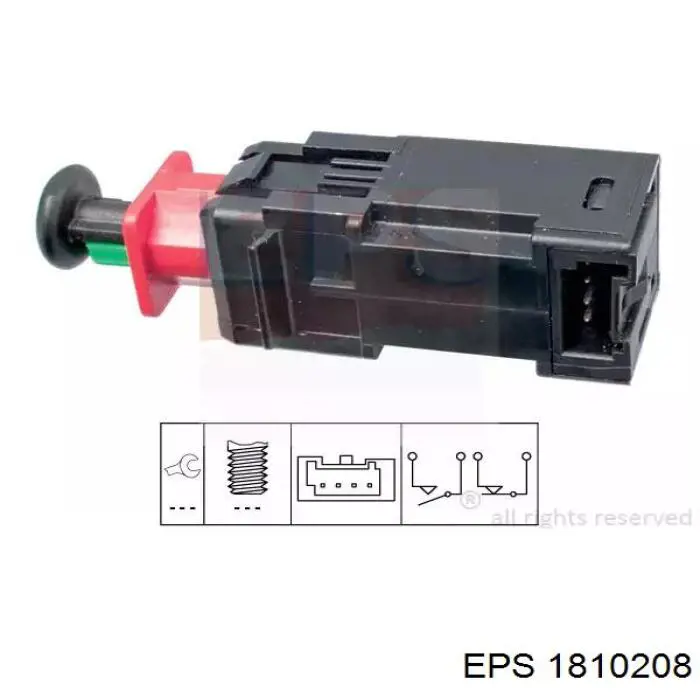 1810208 EPS sensor de ativação do sinal de parada