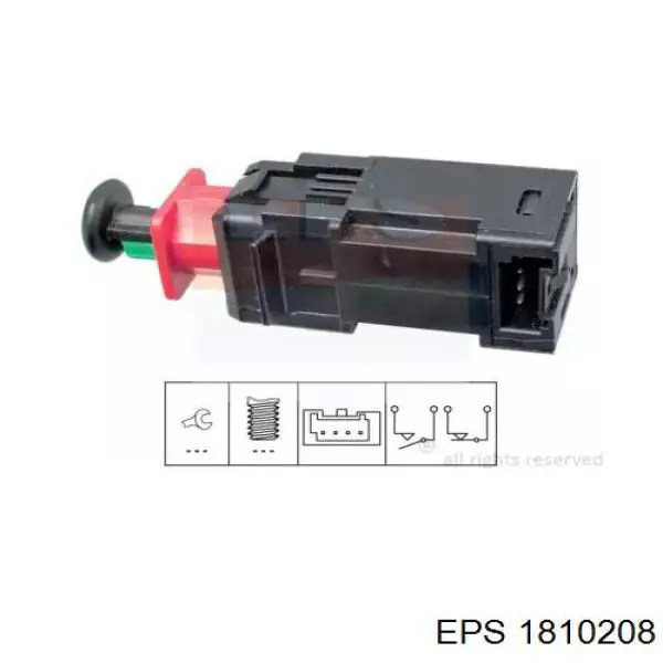 Interruptor Luz De Freno 1810208 EPS