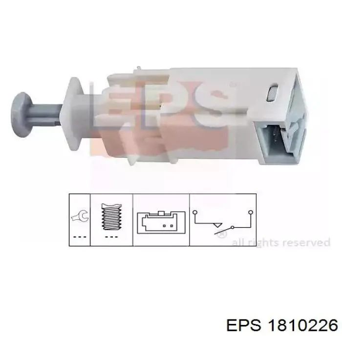 1810226 EPS sensor de ativação do sinal de parada