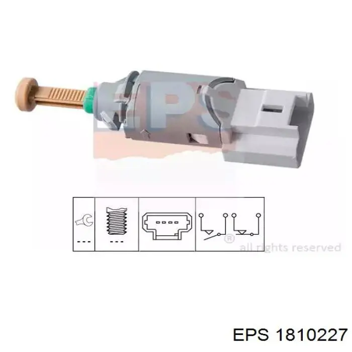 Датчик стоп сигнала 2532000Q0C Renault (RVI)
