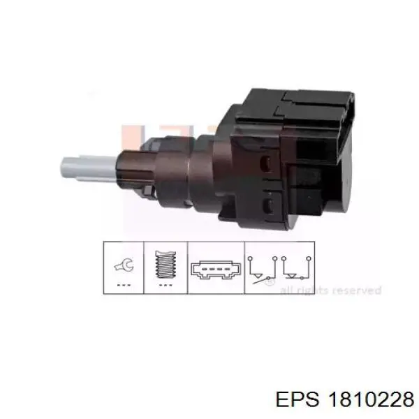 Interruptor Luz De Freno 1810228 EPS