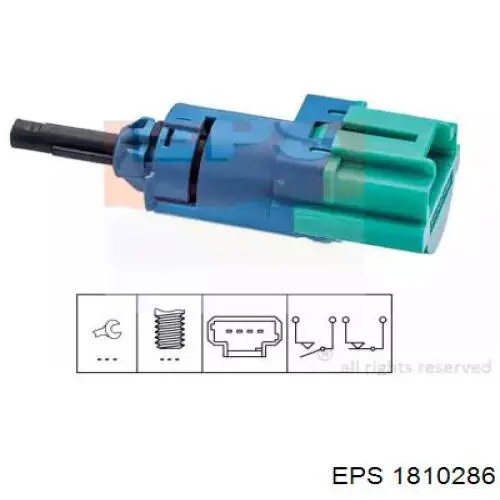 SU001A6523 Toyota sensor de ativação do sinal de parada