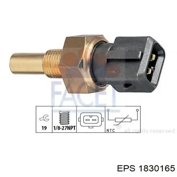 Sensor temperatura 1830165 EPS