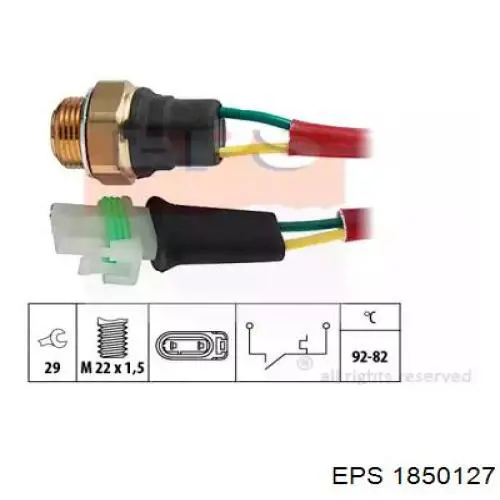 Датчик температуры радиатора Renault Trafic I фургон (TXX) (1989 - 2001) цена, от 16.61 USD