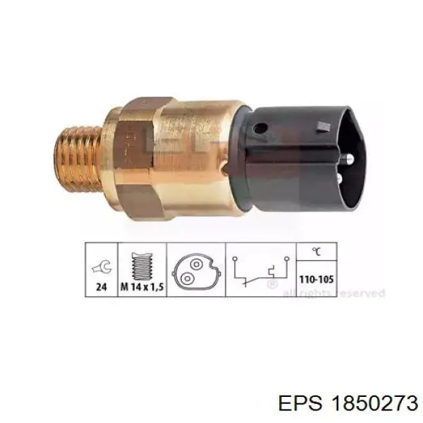 Датчик температуры радиатора BMW 5 седан (E39) (1995 - 2003) цена, от 14.77 USD