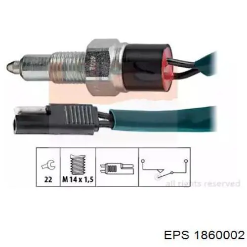 Датчик включения фонарей заднего хода 4415441 Fiat/Alfa/Lancia