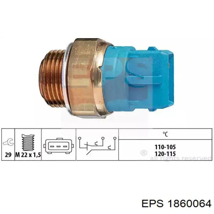 Купить G40117640B Mazda Датчик света заднего хода
