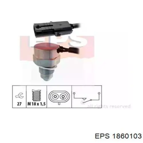 Датчик включения фонарей заднего хода LS331 Standard