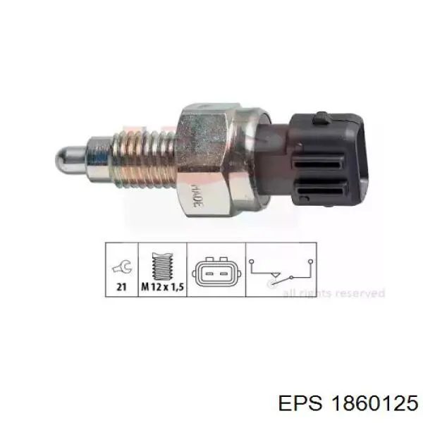 Включатель фонарей заднего хода EPS 1860125 цена, от 6.48 USD
