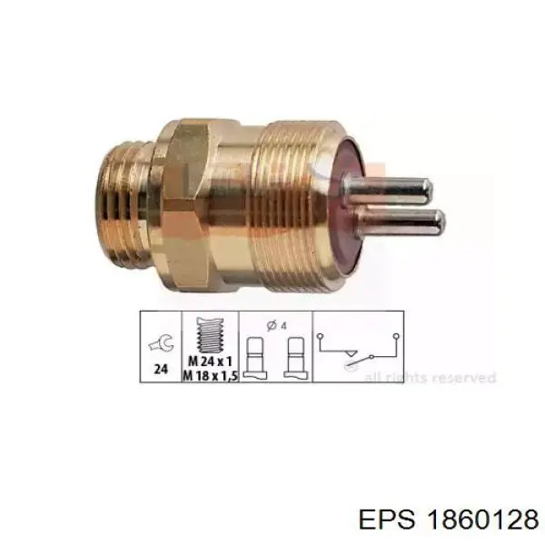 Датчик включения фонарей заднего хода 1860128 EPS