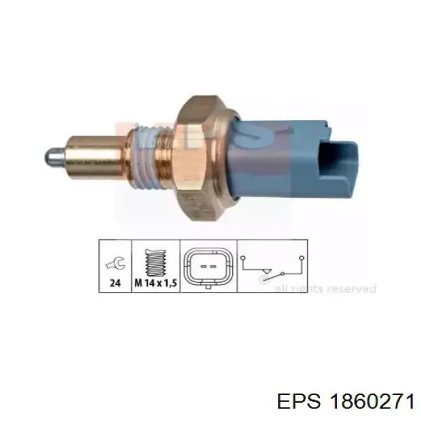 Купить 1860271 EPS Датчик света заднего хода