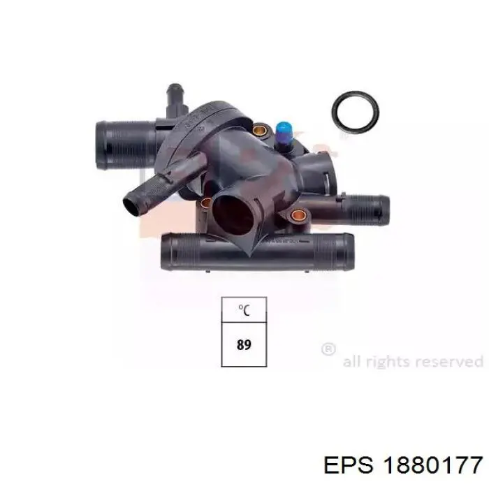 Корпус термостата 1880177 EPS
